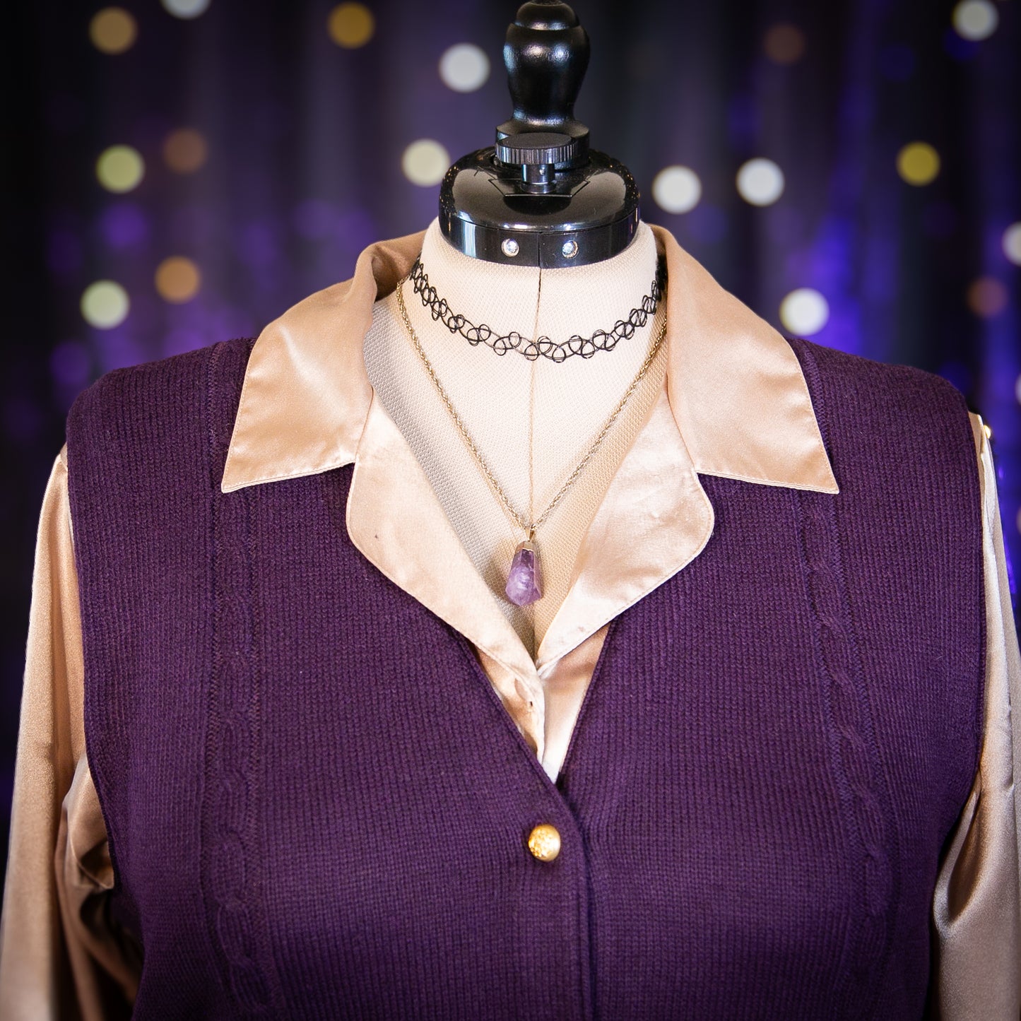 book worm sweater vest