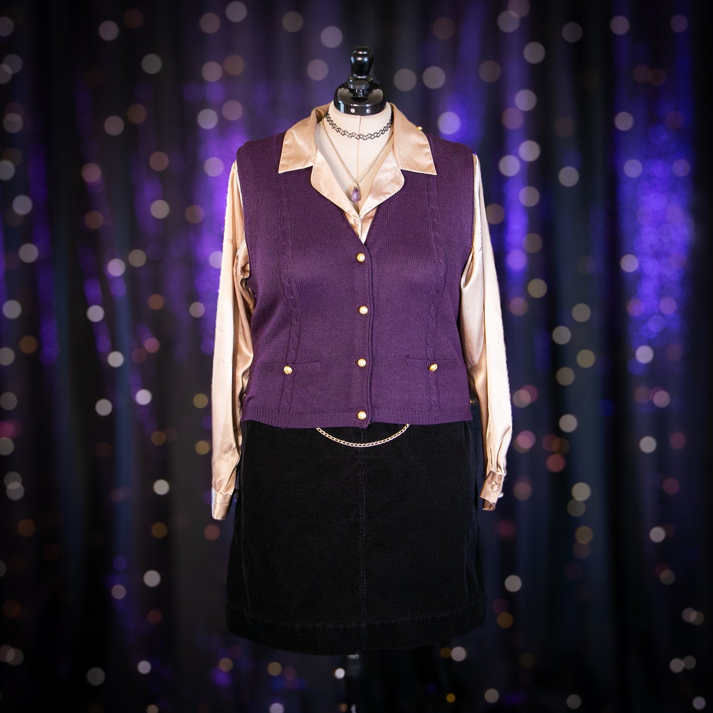 book worm sweater vest