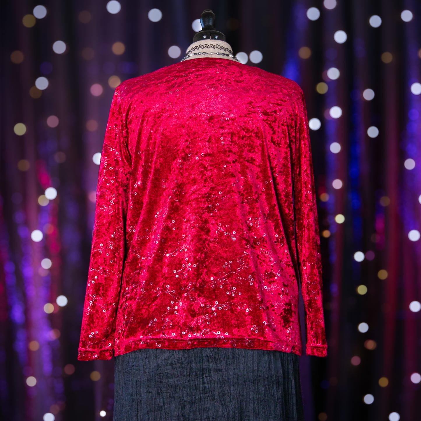 scarlet seance top