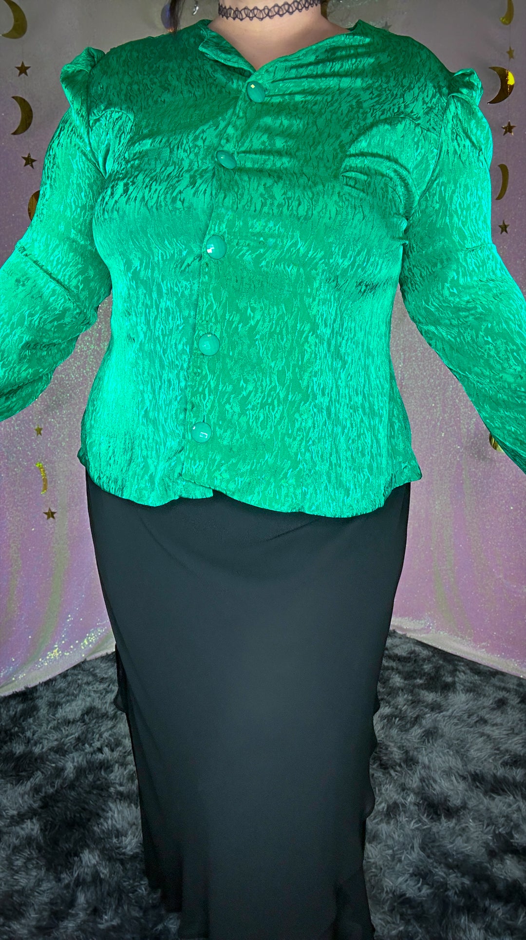 The Aventurine Bow Top