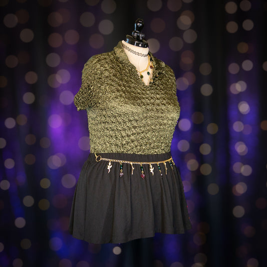 black out skirt