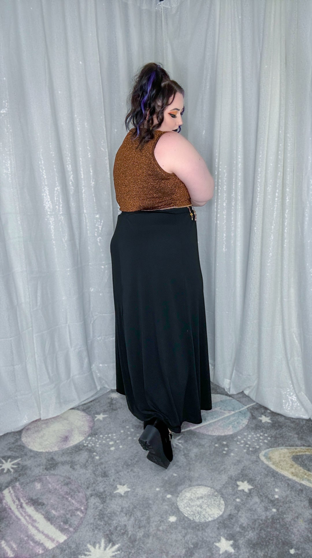 black hole sun skirt