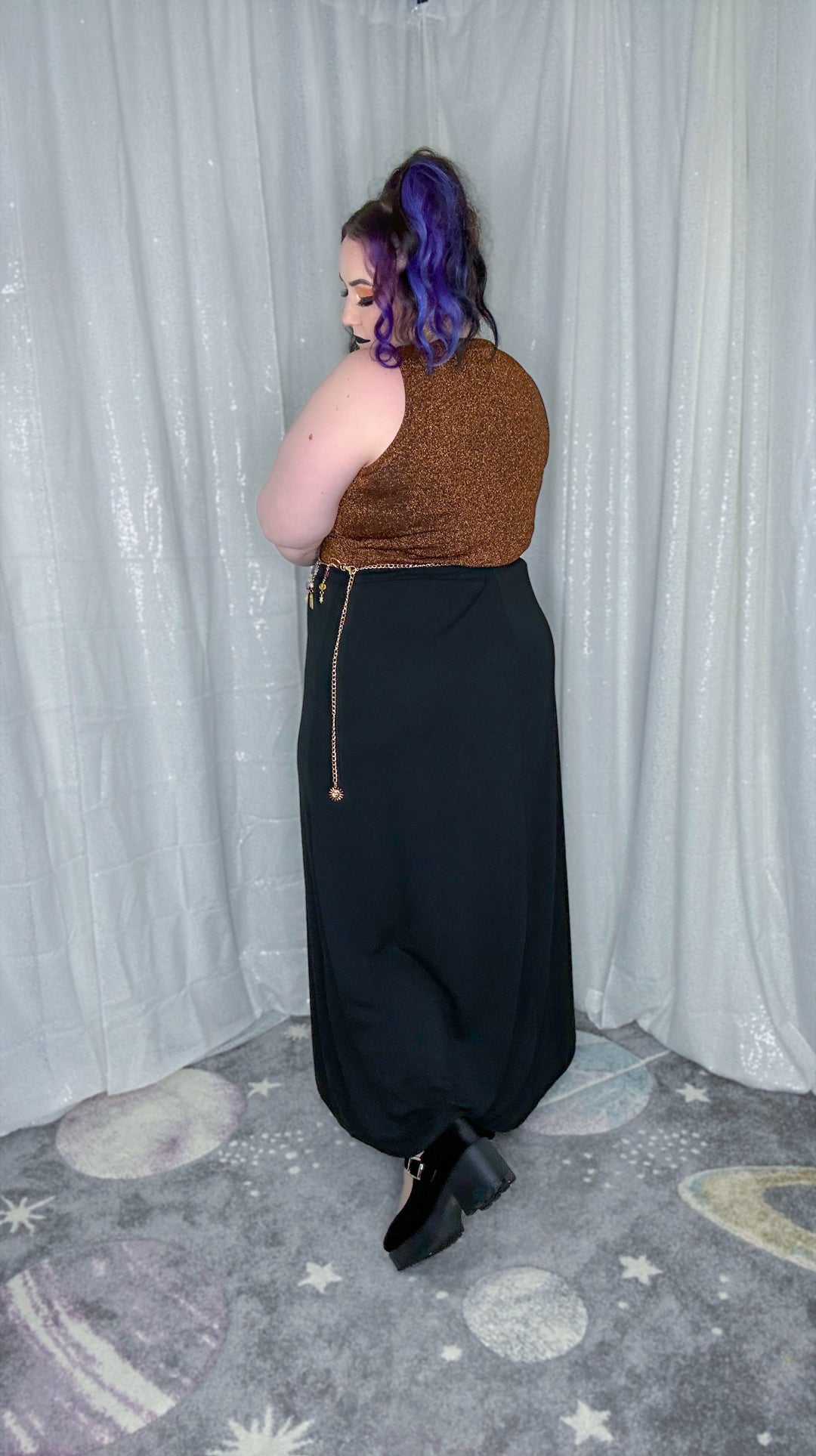 black hole sun skirt