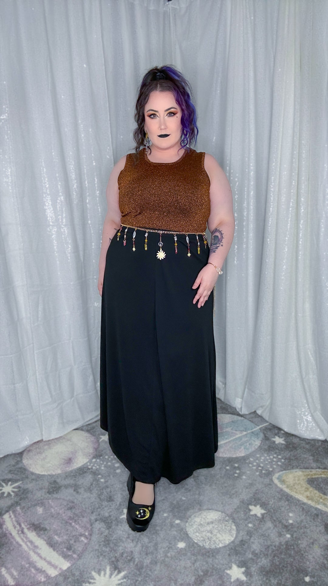 black hole sun skirt