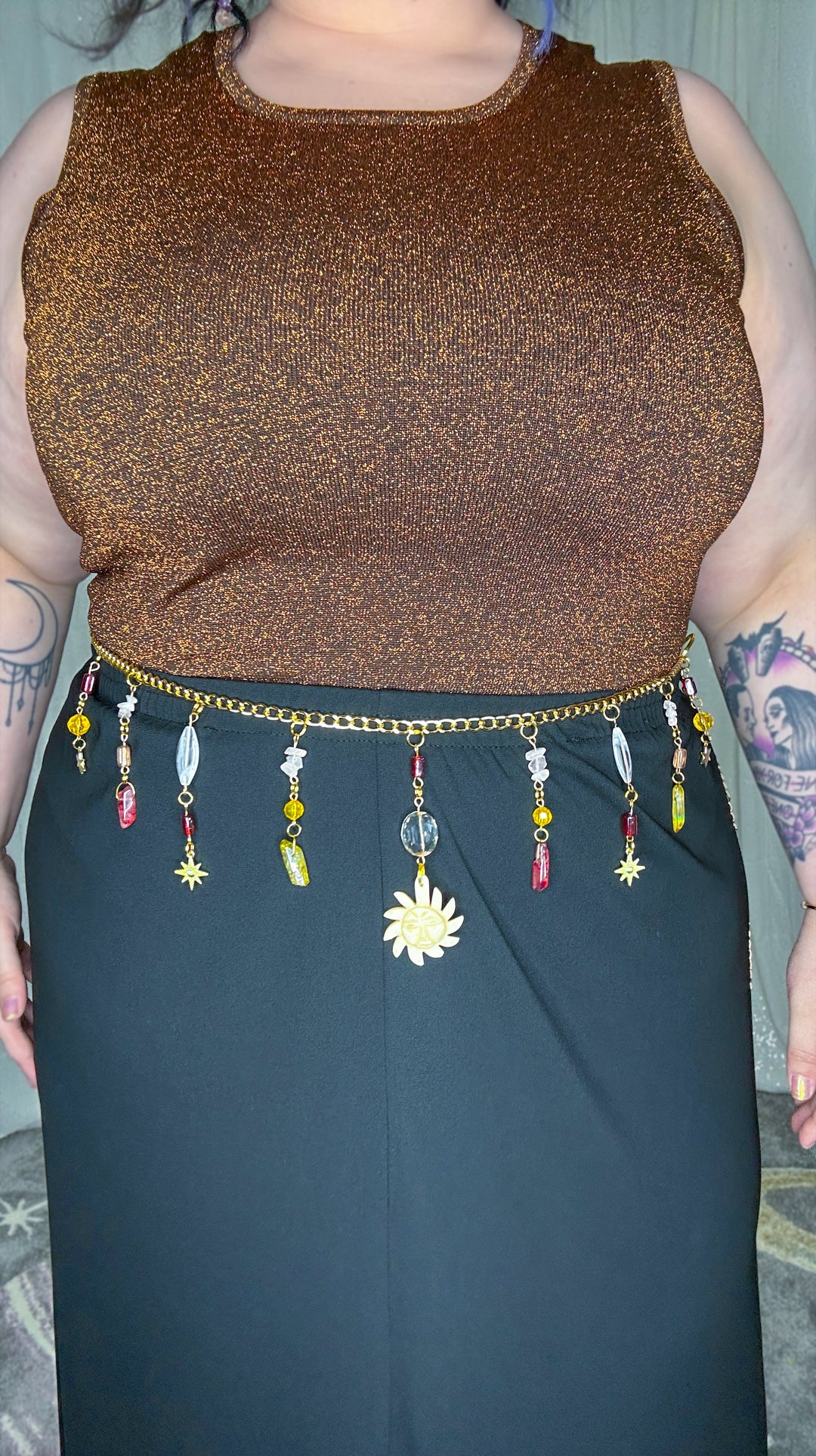black hole sun skirt