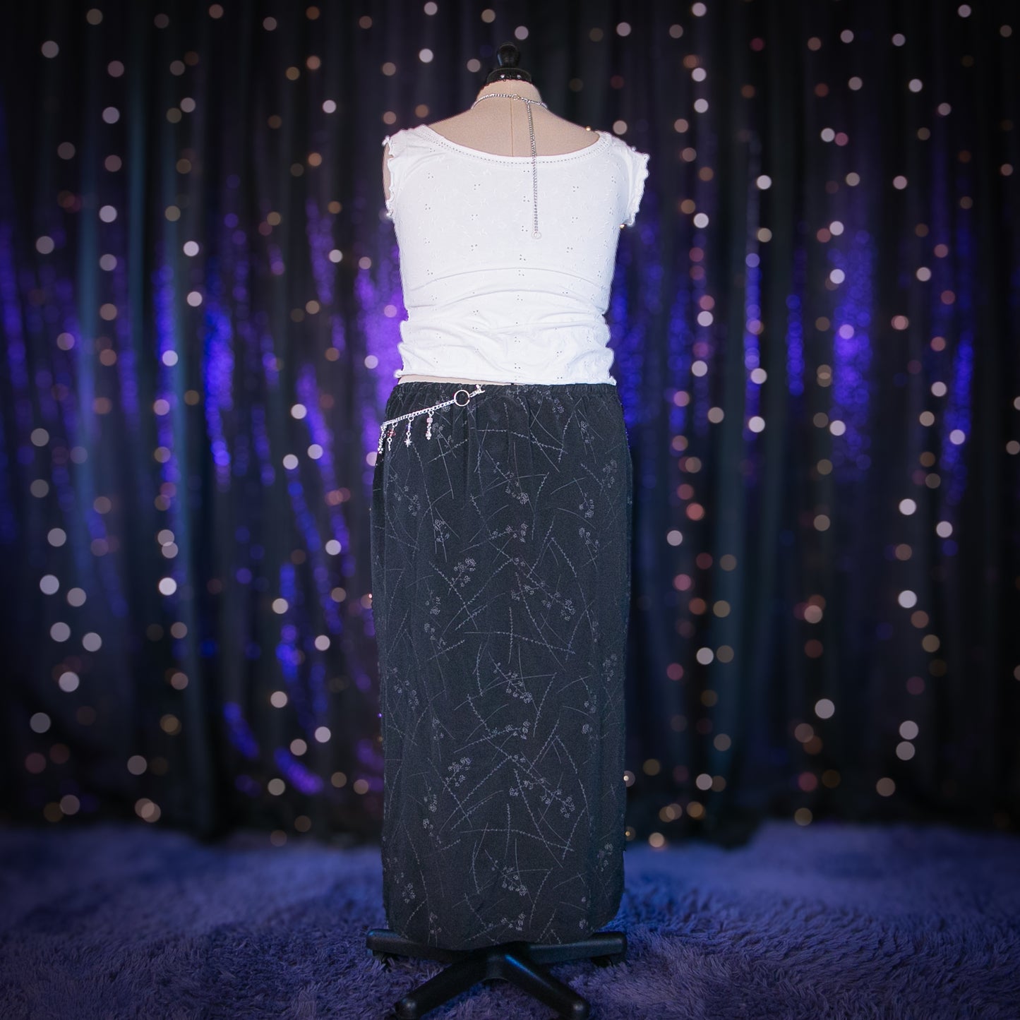 queen anne's lace skirt