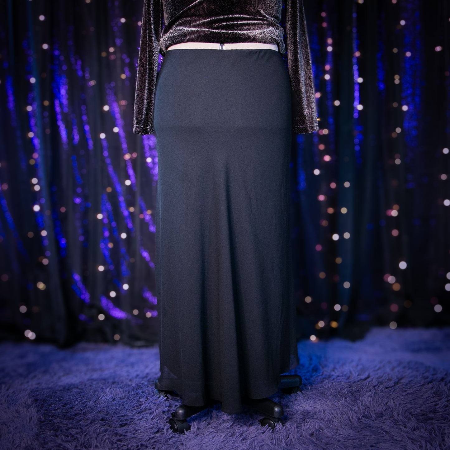 black cats skirt