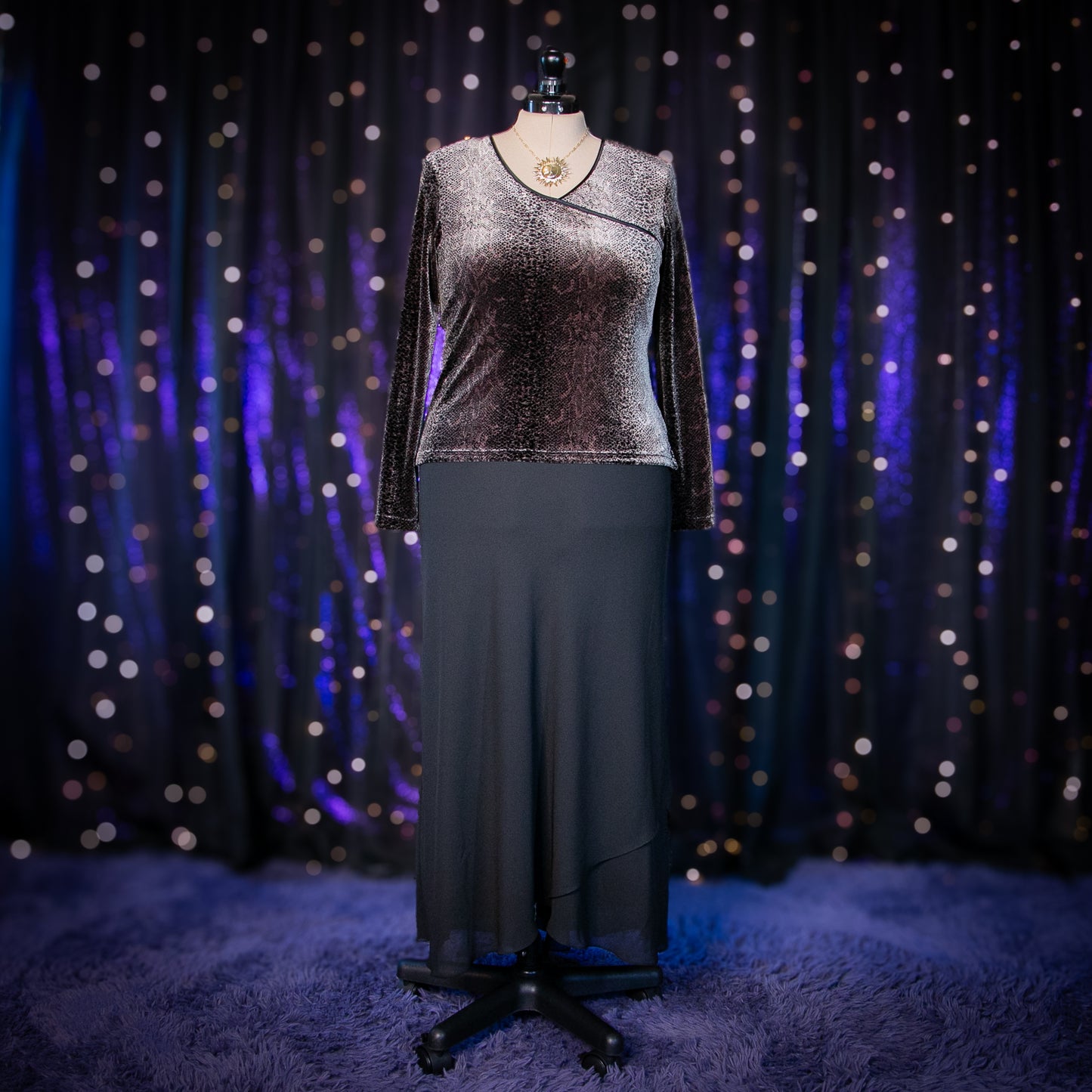 serpent skin top