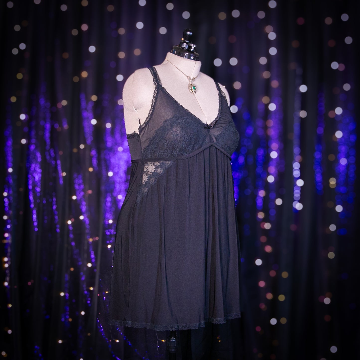 thinning veil dress