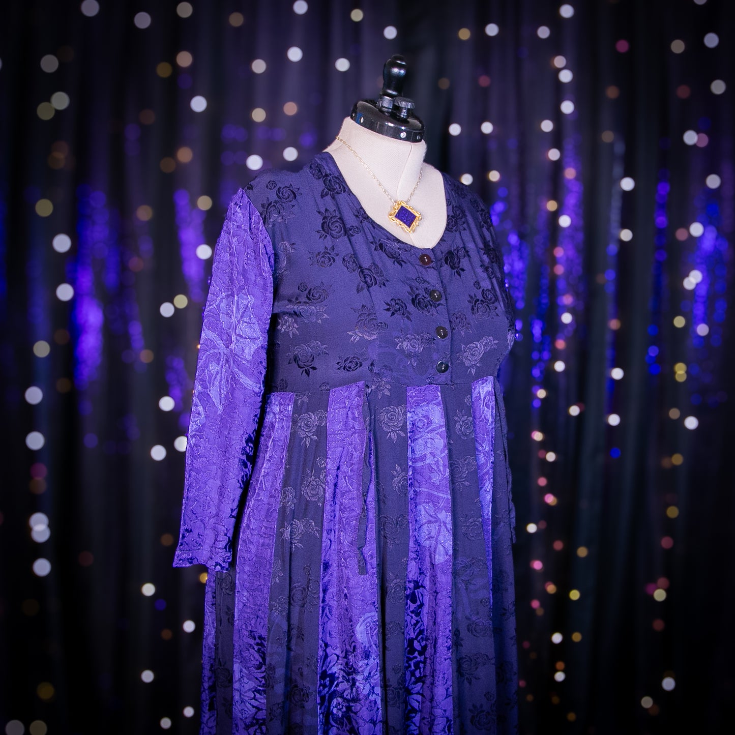 tanzanite tower dress