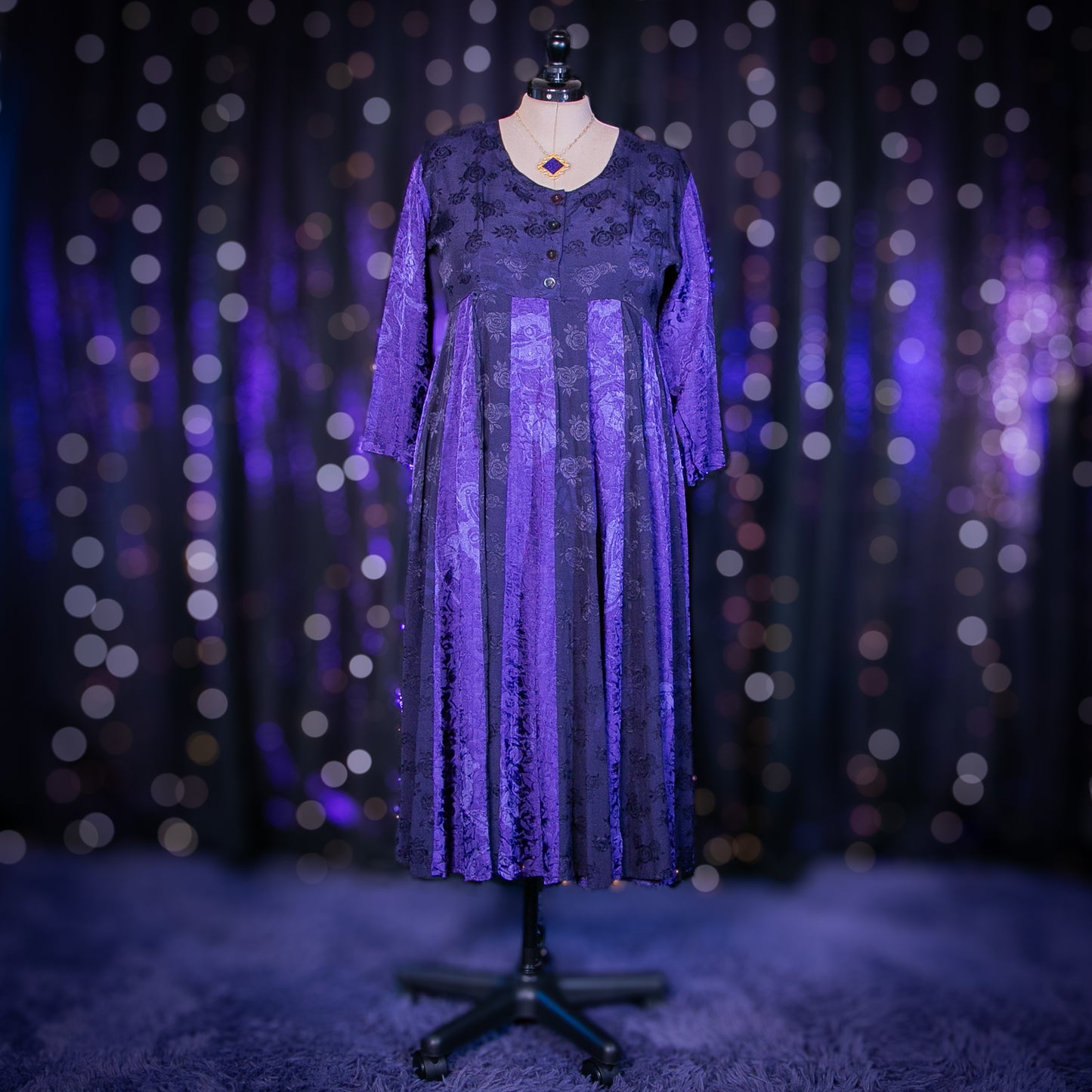 tanzanite tower dress