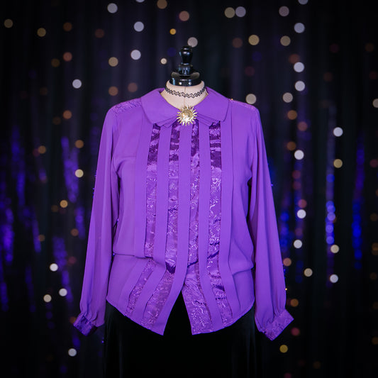 antique amethyst top