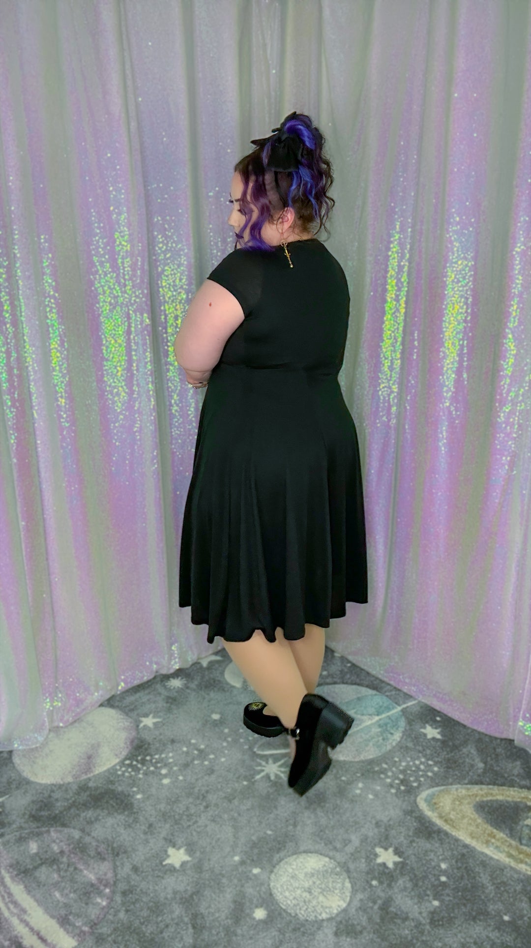 black cloud dress