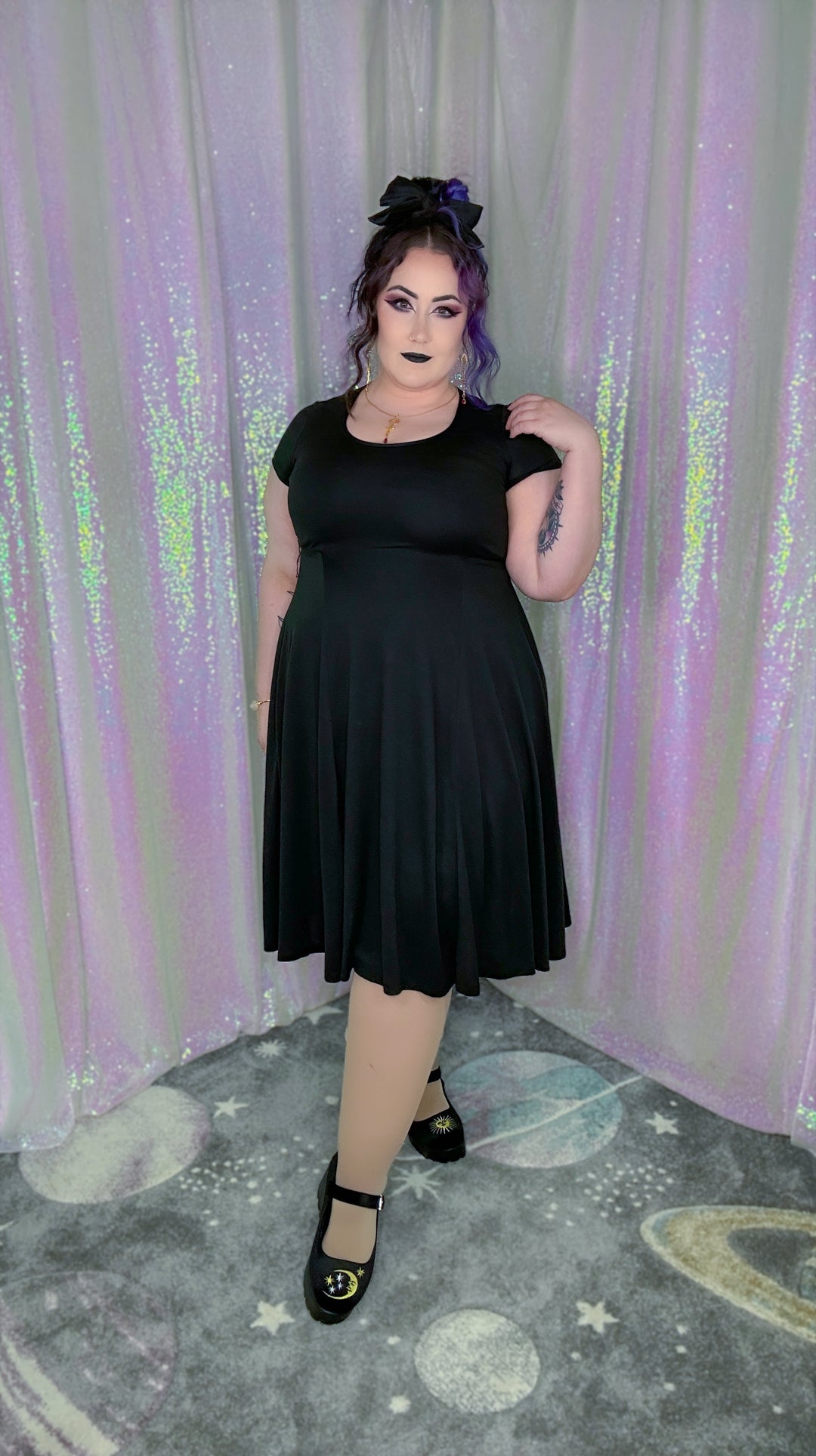 black cloud dress