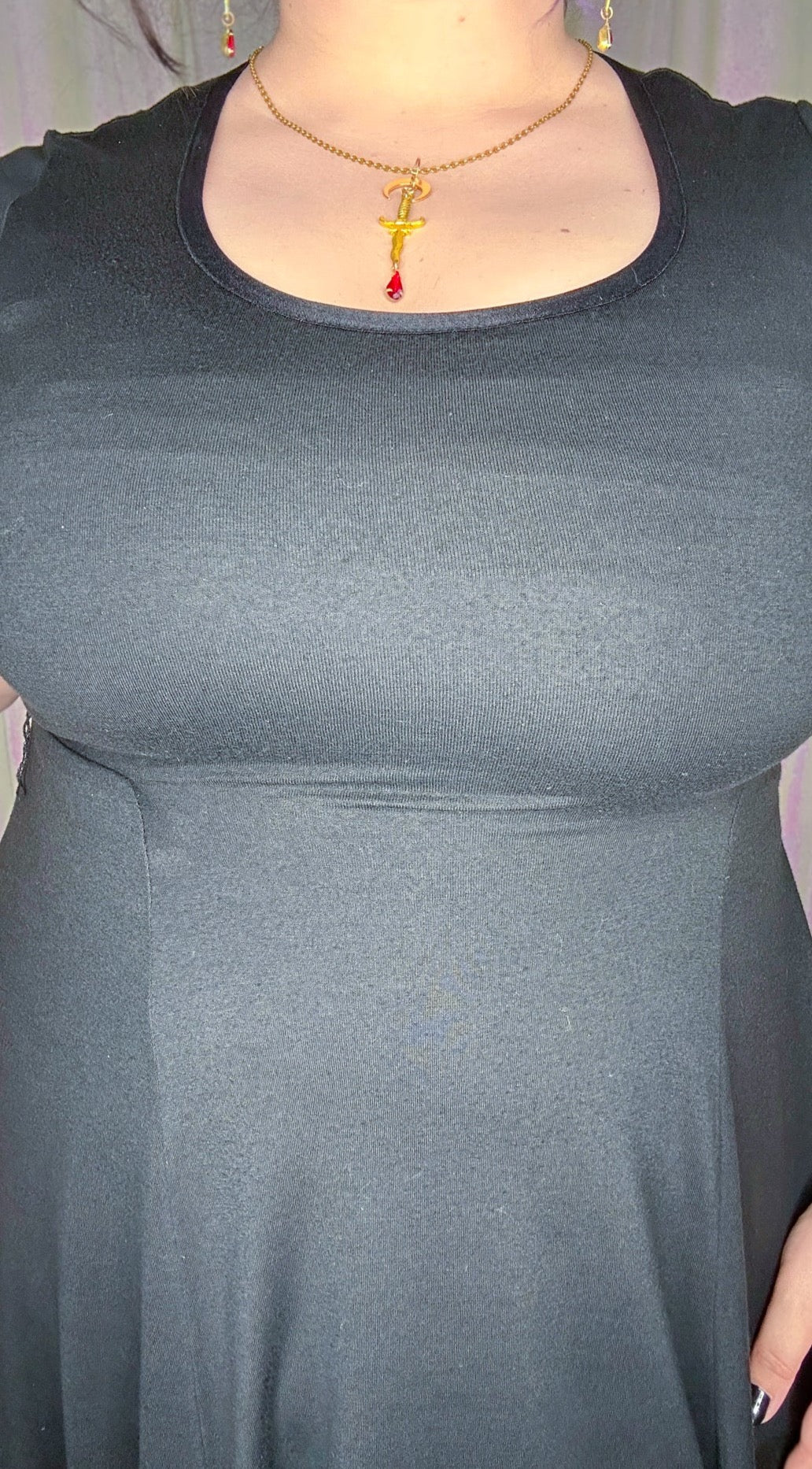 black cloud dress
