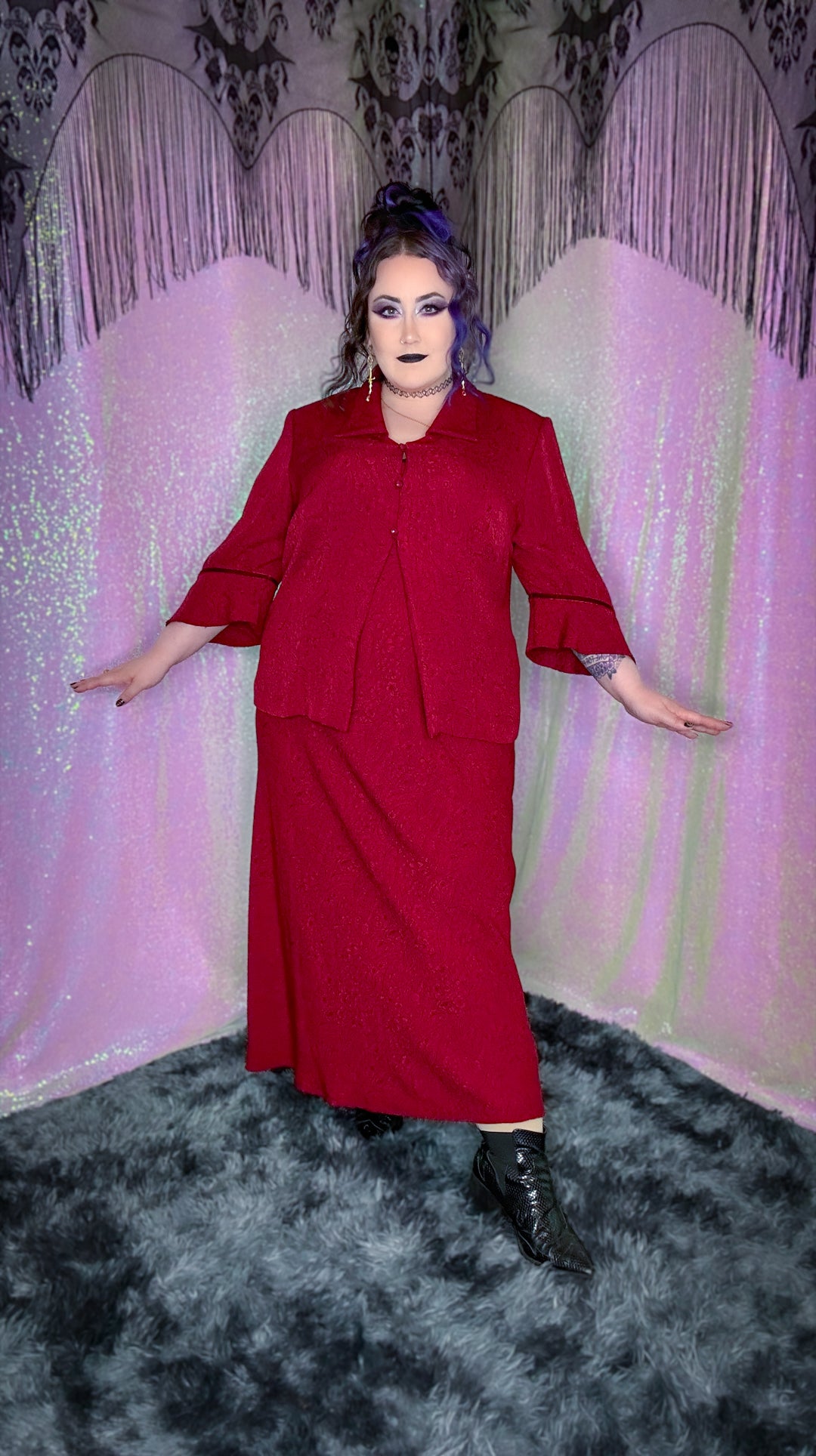 Dark Shadows Dress Set