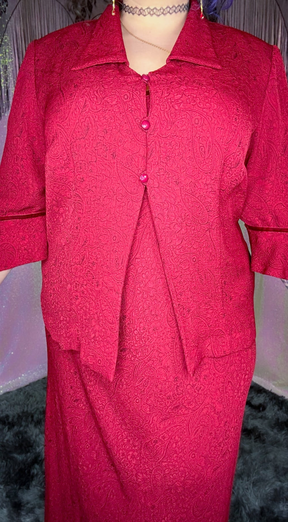 Dark Shadows Dress Set