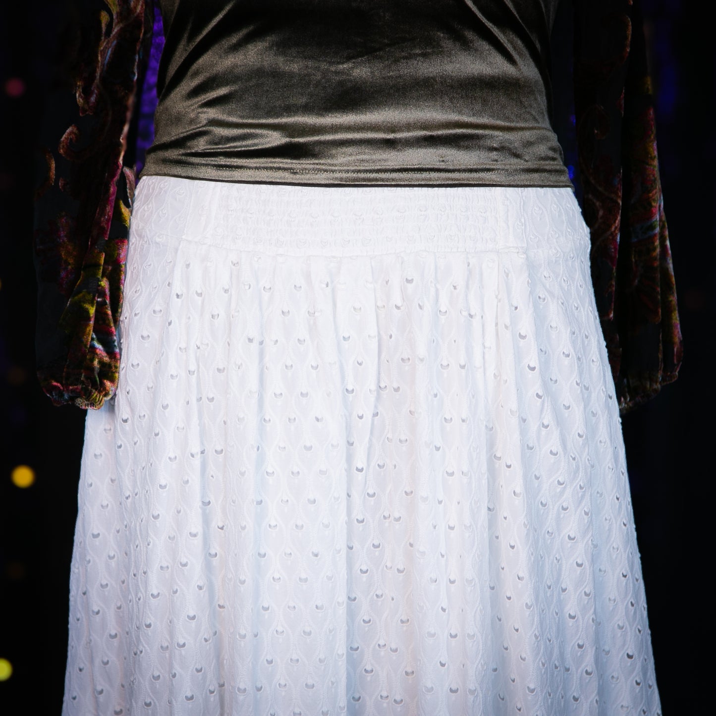 cloudy skies skirt