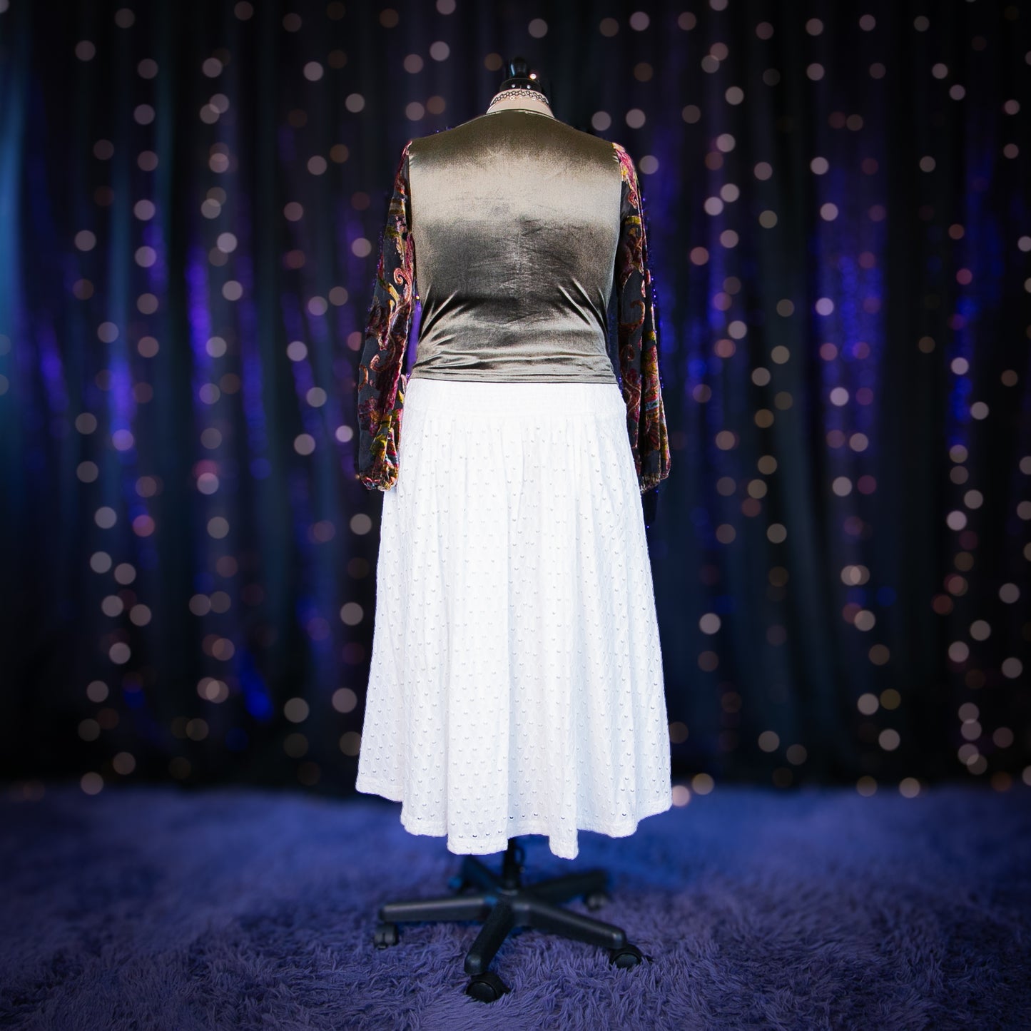 cloudy skies skirt