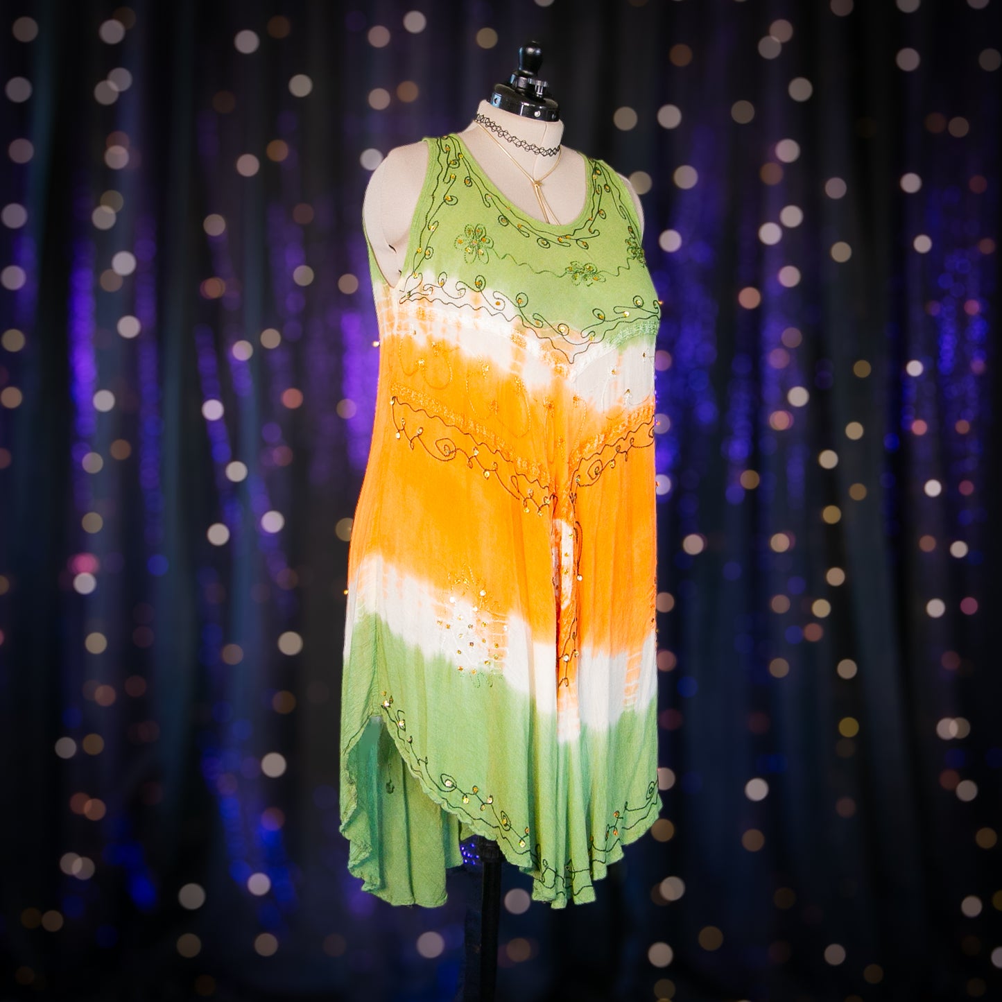 citrus tea dress