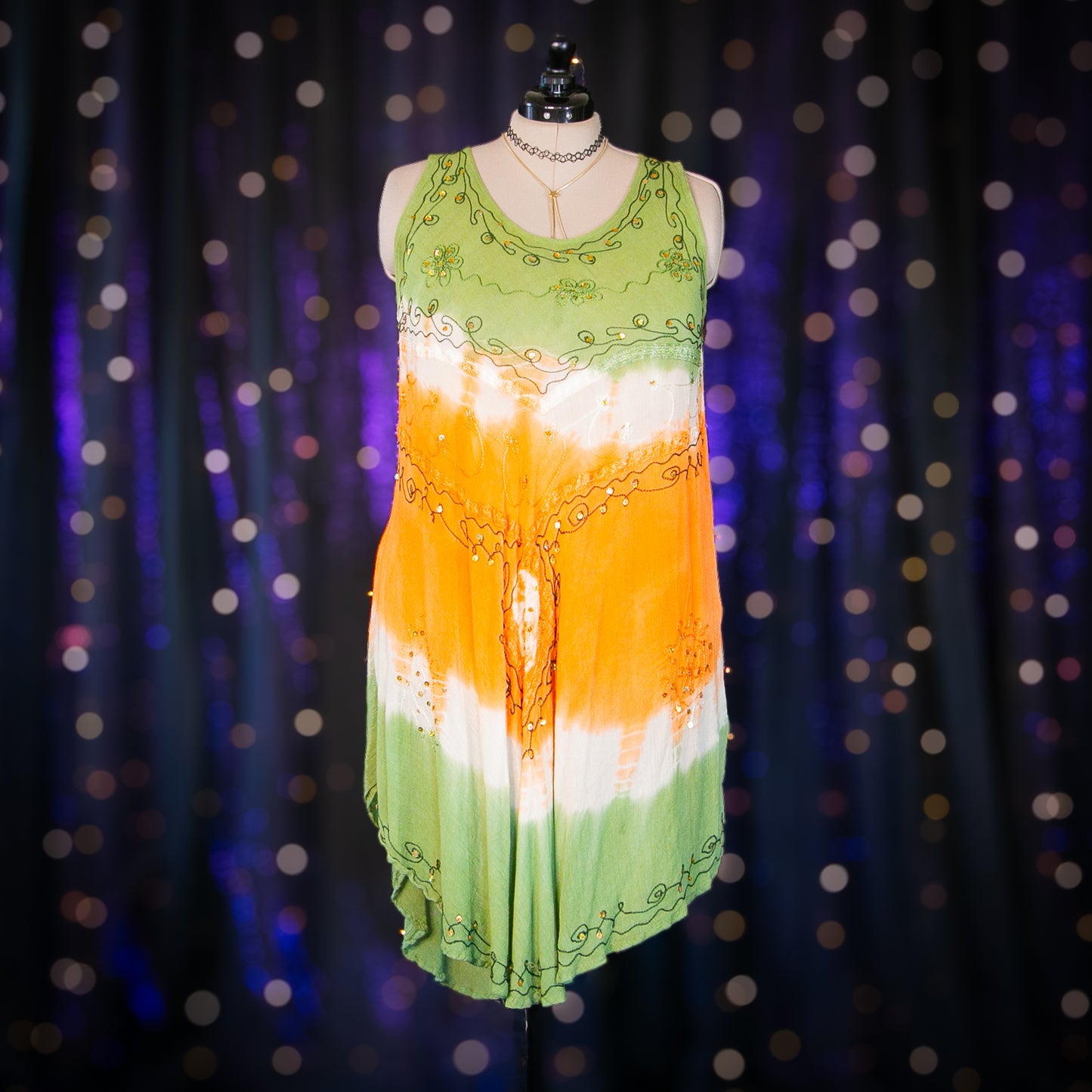 citrus tea dress