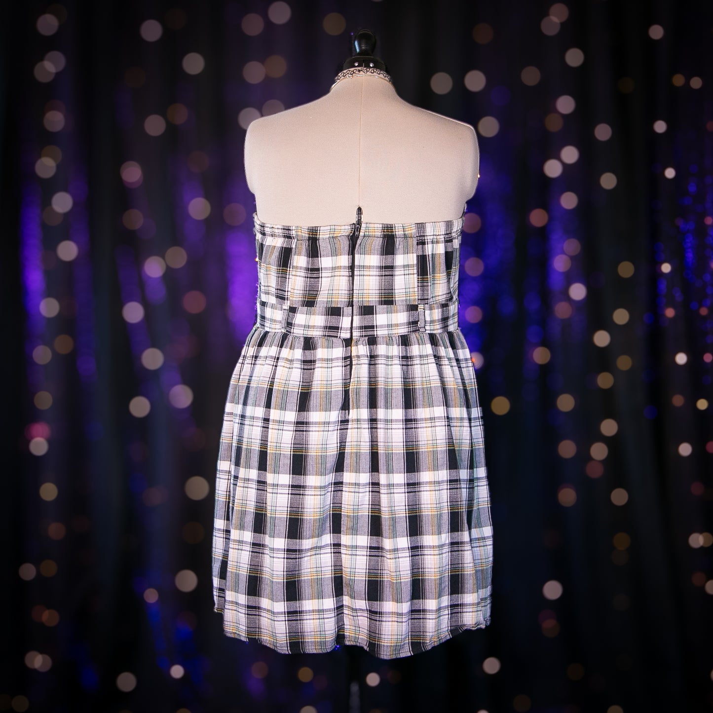 harvest plaid dress