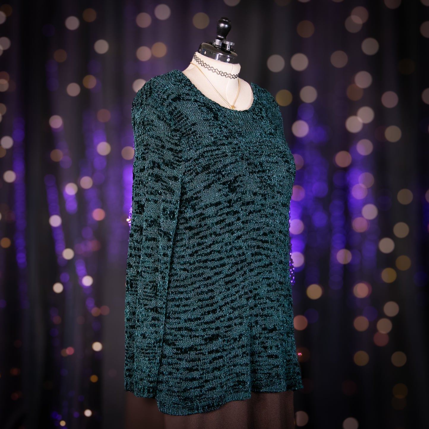 emerald moss sweater