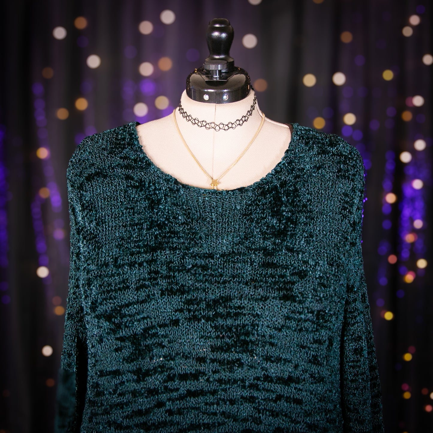 emerald moss sweater