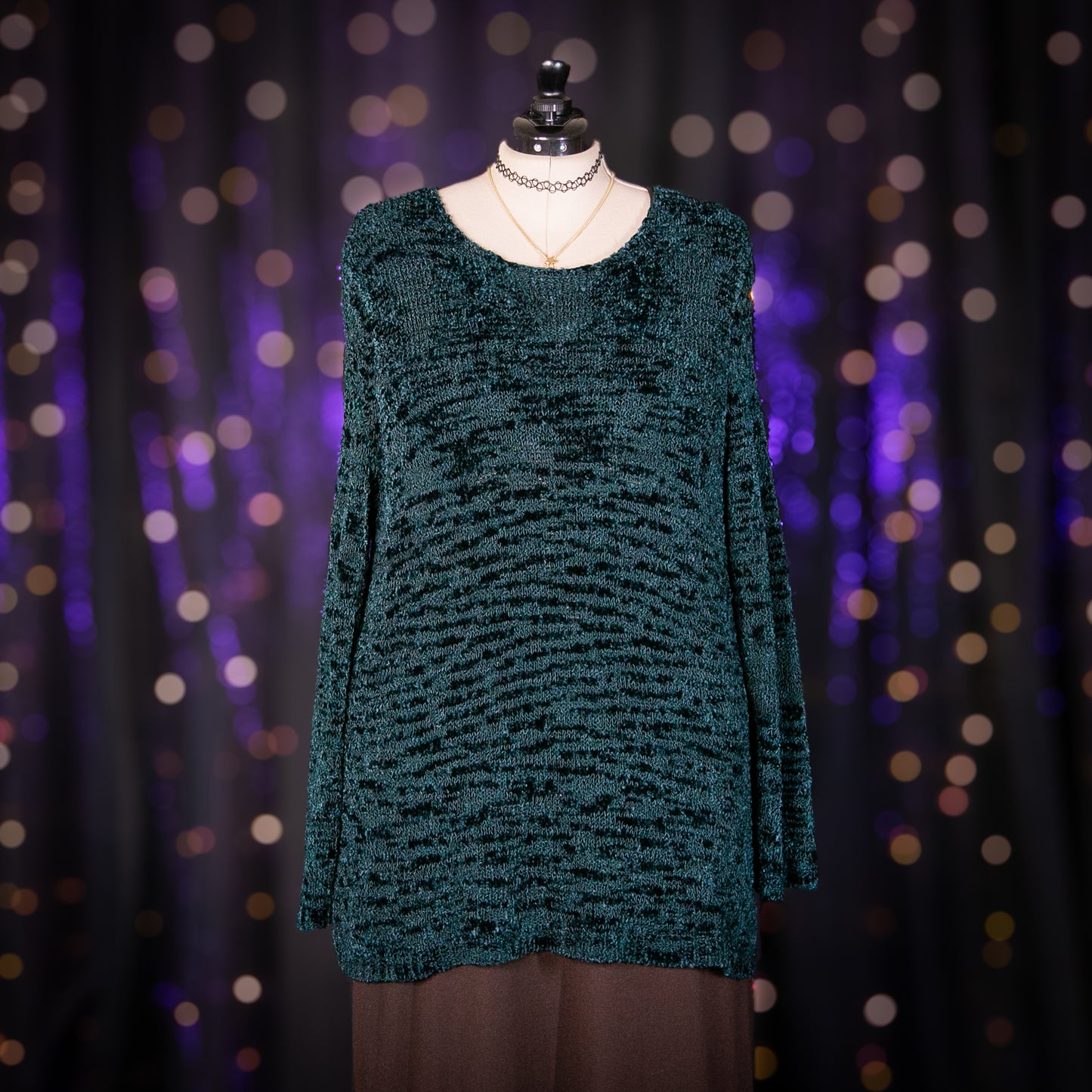 emerald moss sweater