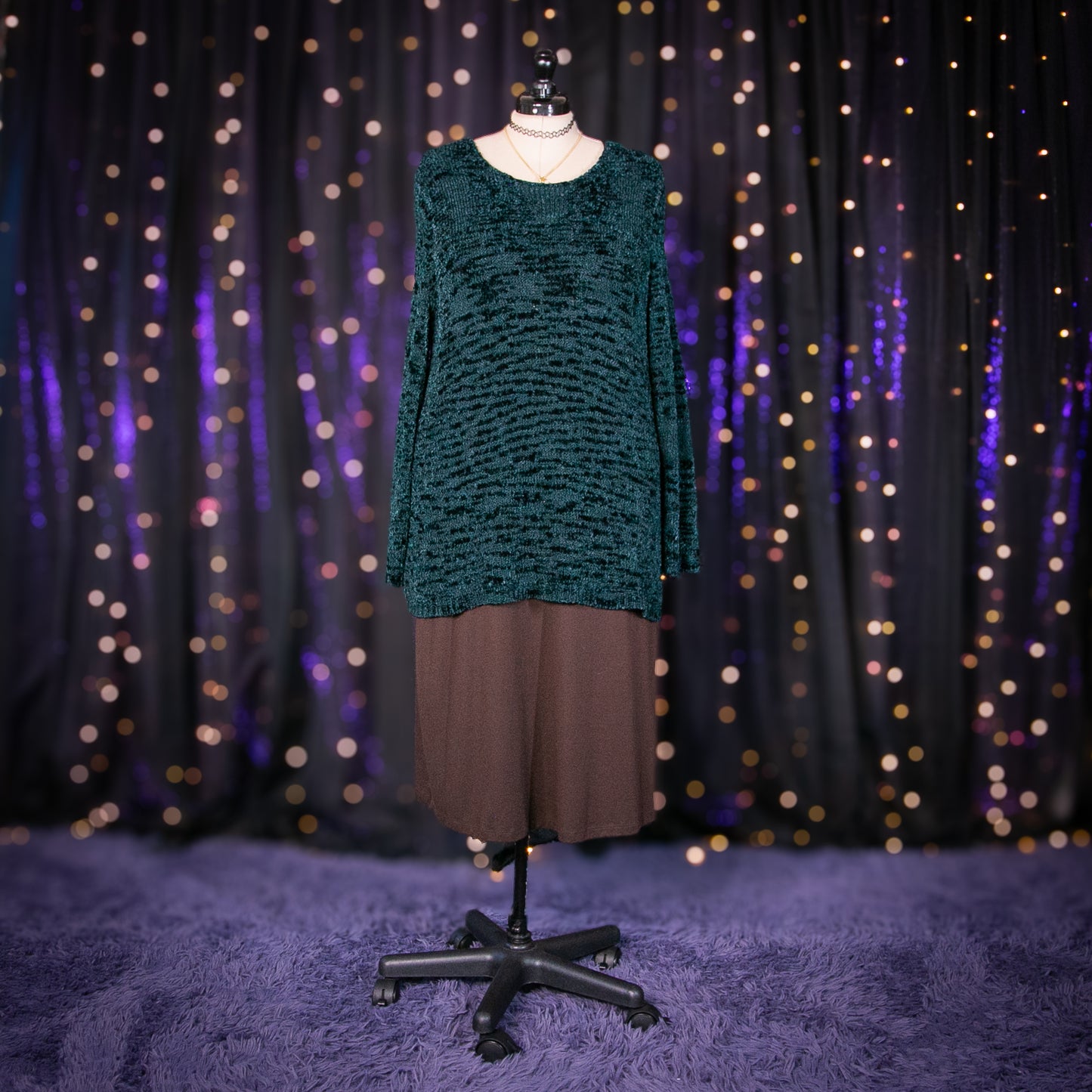 emerald moss sweater