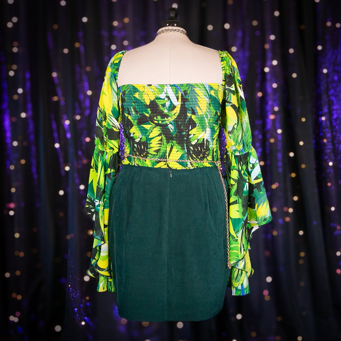 tropical peridot top