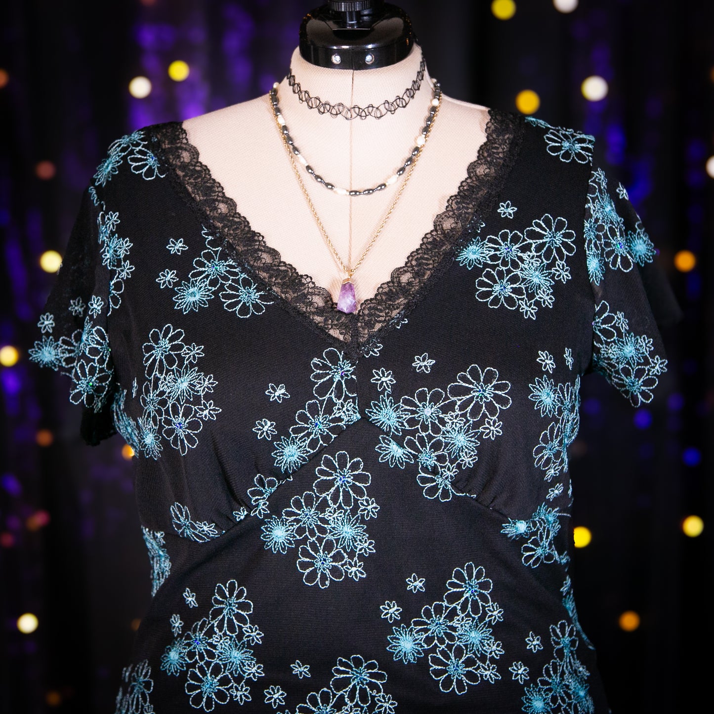 aquamarine top