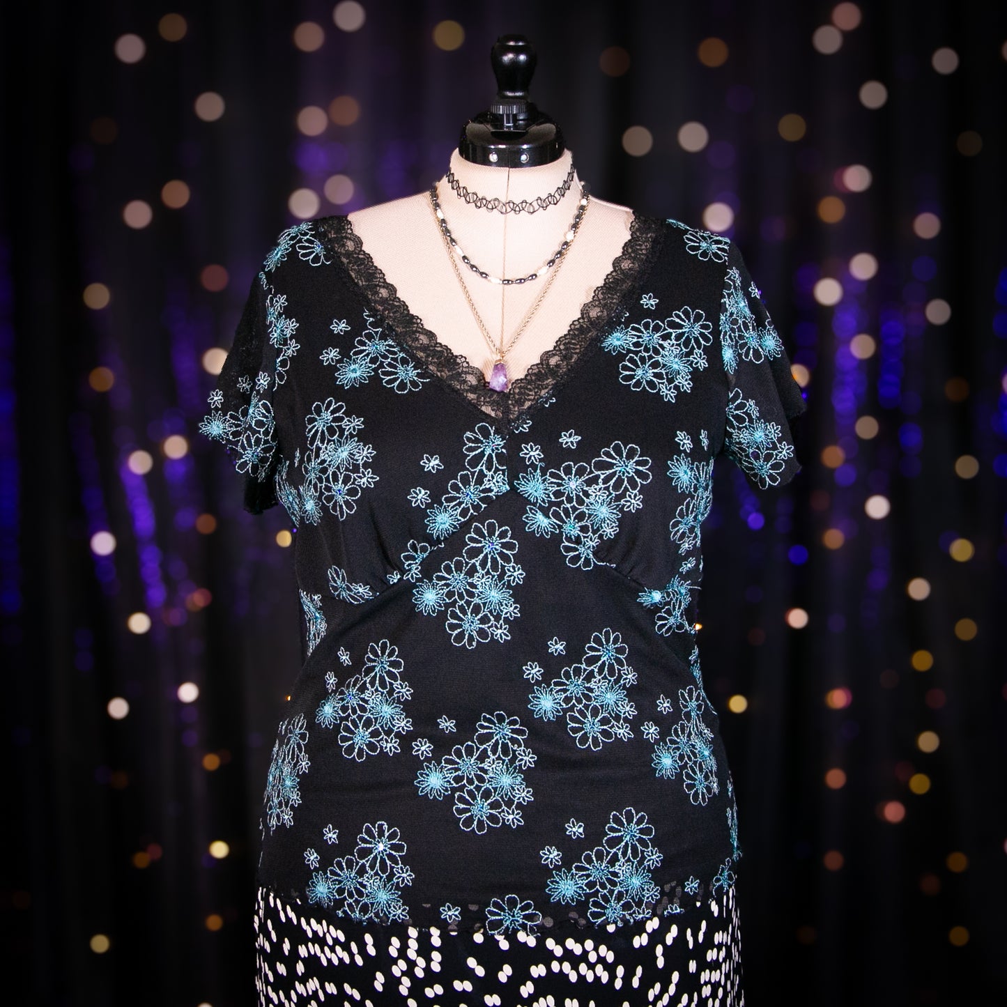 aquamarine top