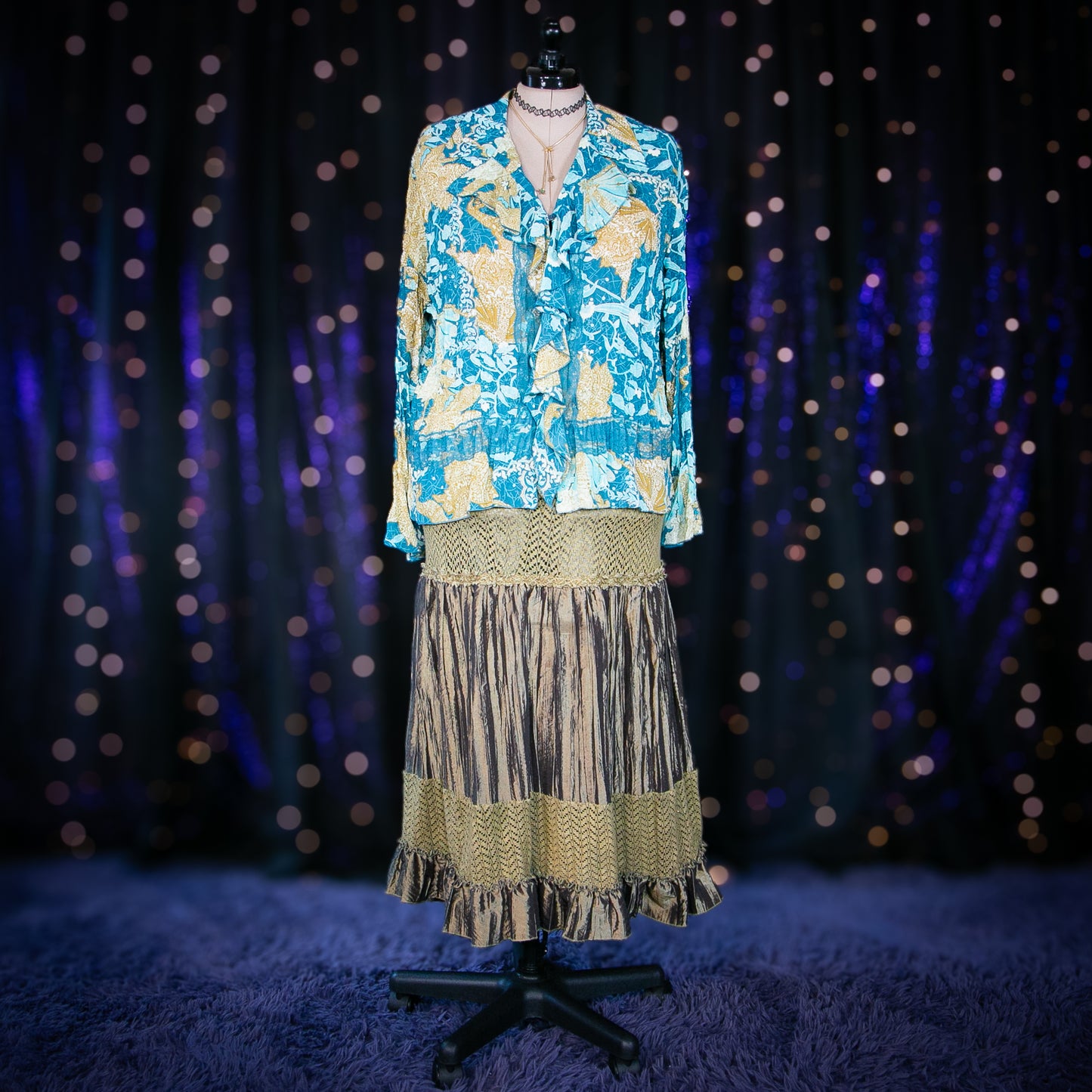 pirate's gold skirt