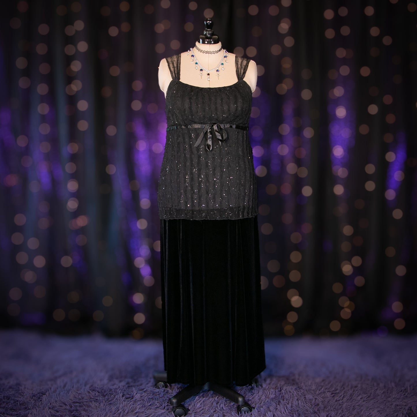 black meteorite skirt