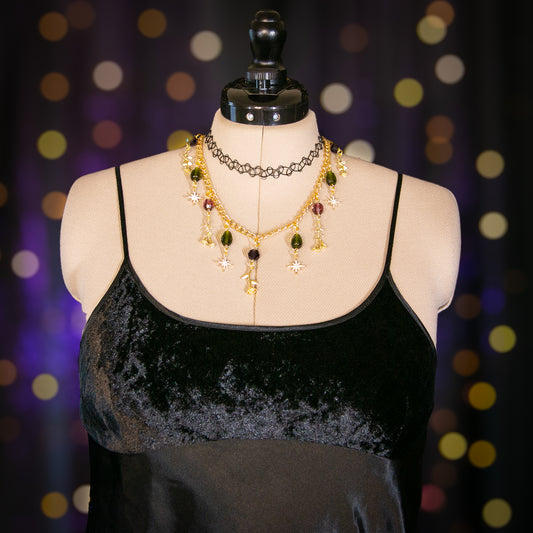 black sapphire dress