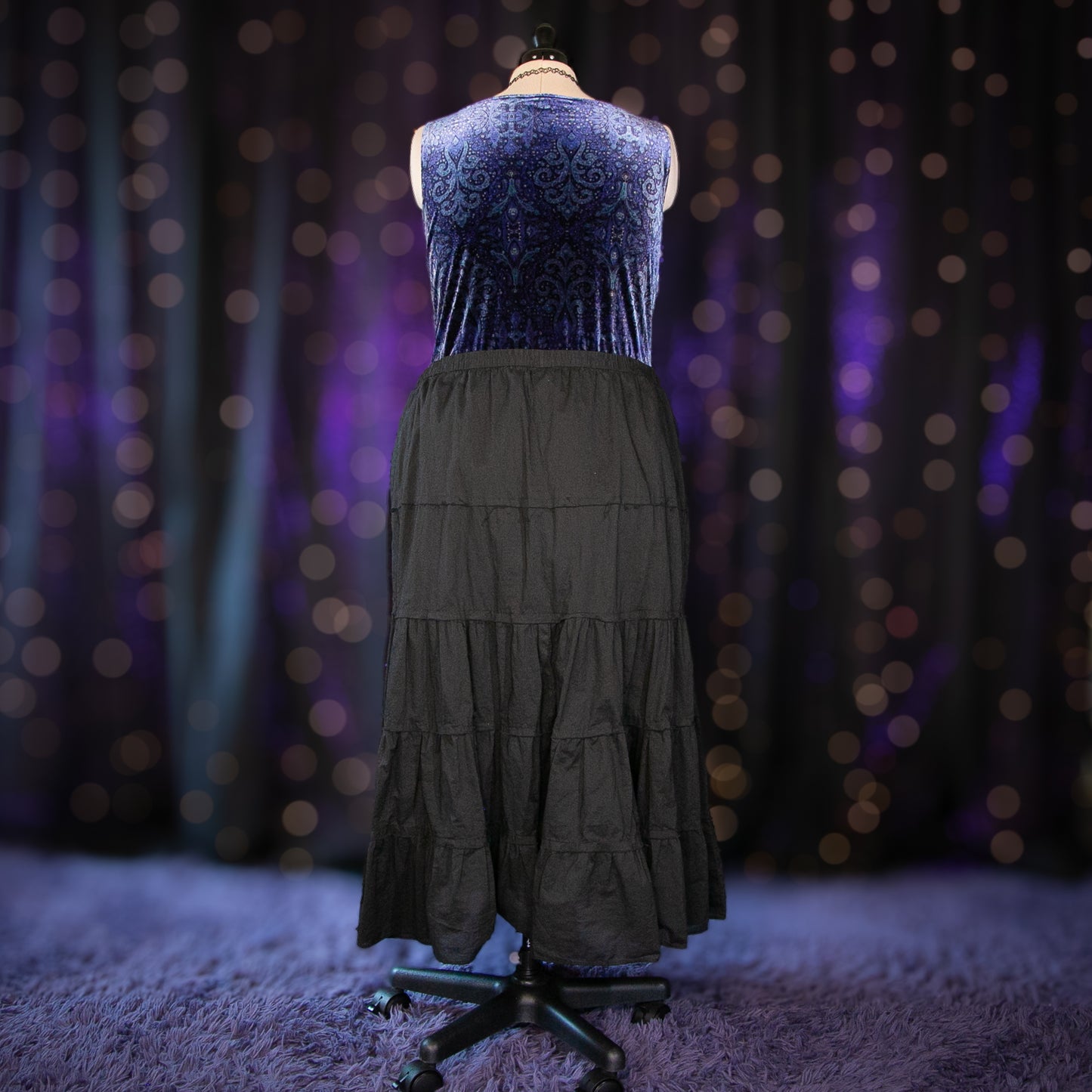 obsidian witch skirt