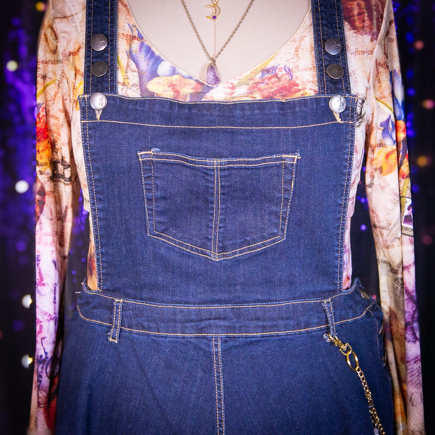 pixie pinafore dress