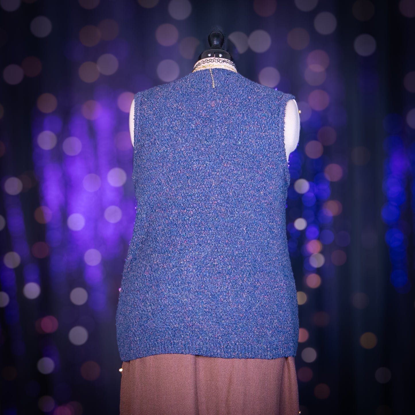 river rock sweater vest