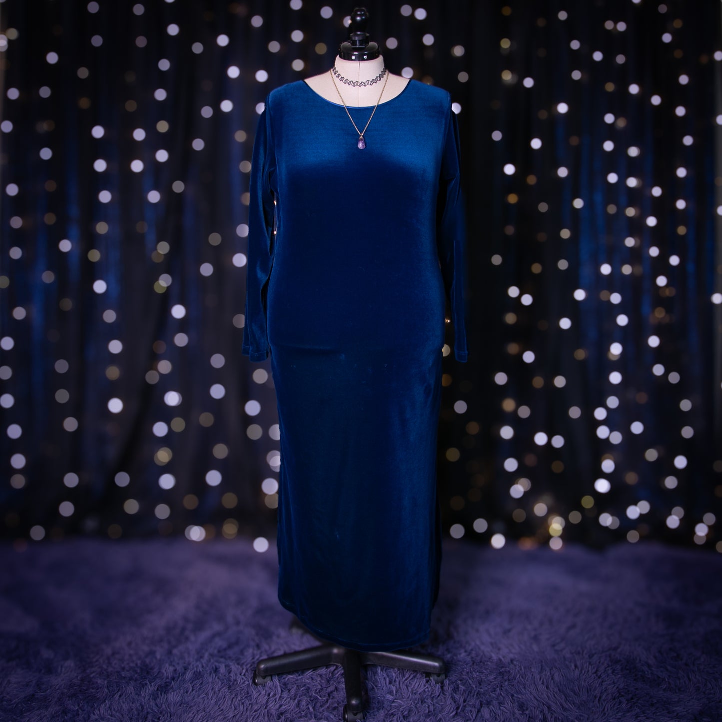 winter blues dress