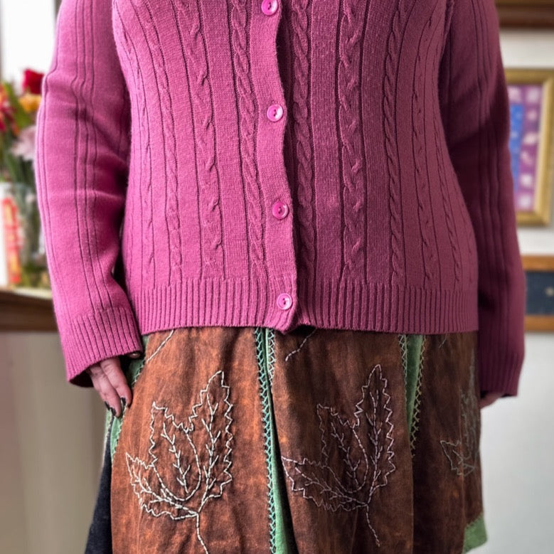 rose candy cardigan sweater