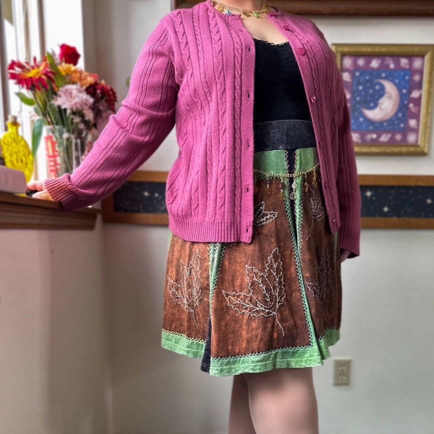 rose candy cardigan sweater