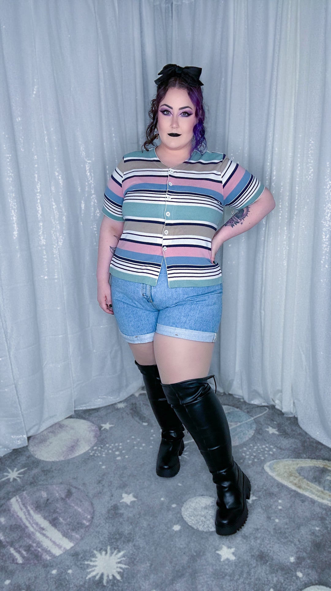 spellbound stripes top