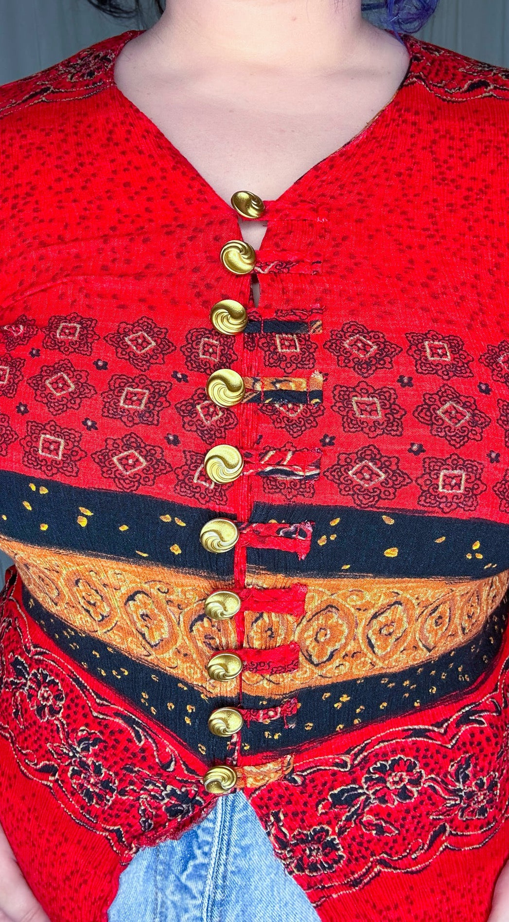 red jasper top