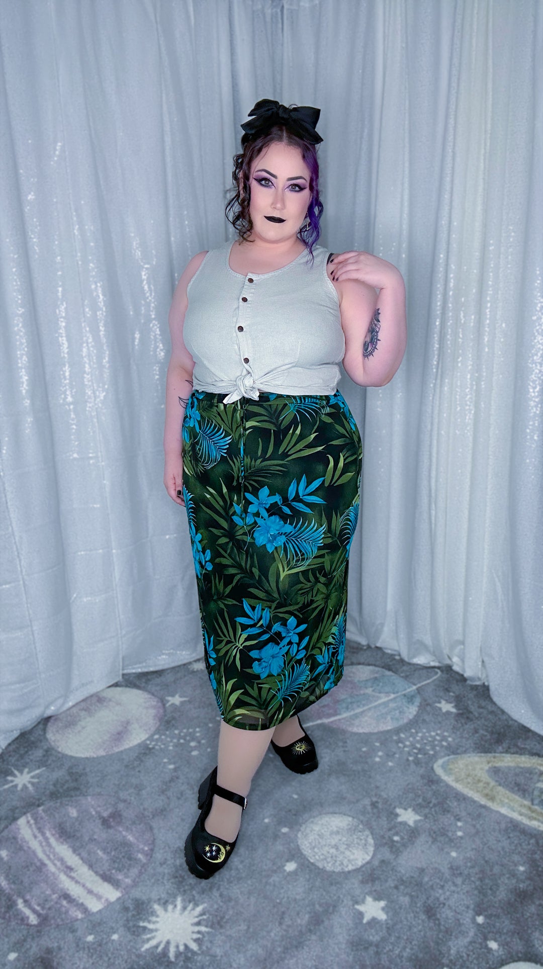 peridot palms skirt