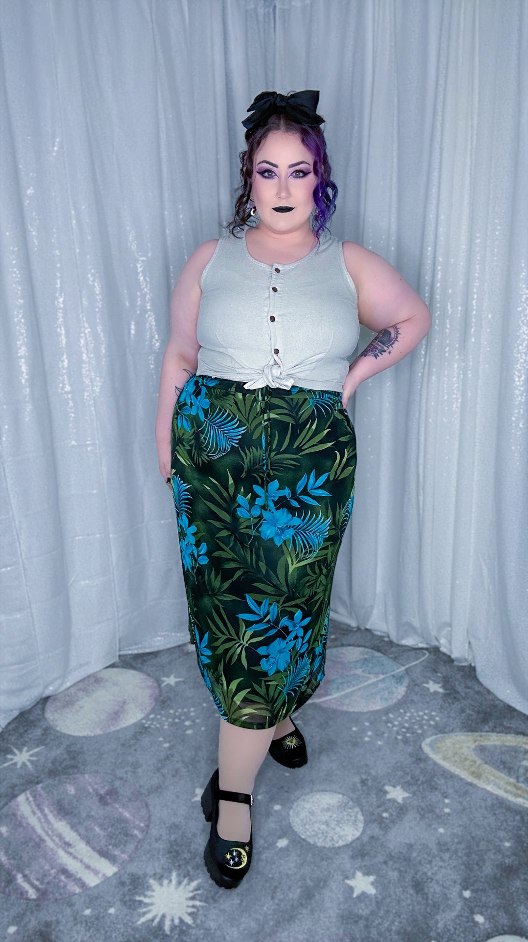 peridot palms skirt