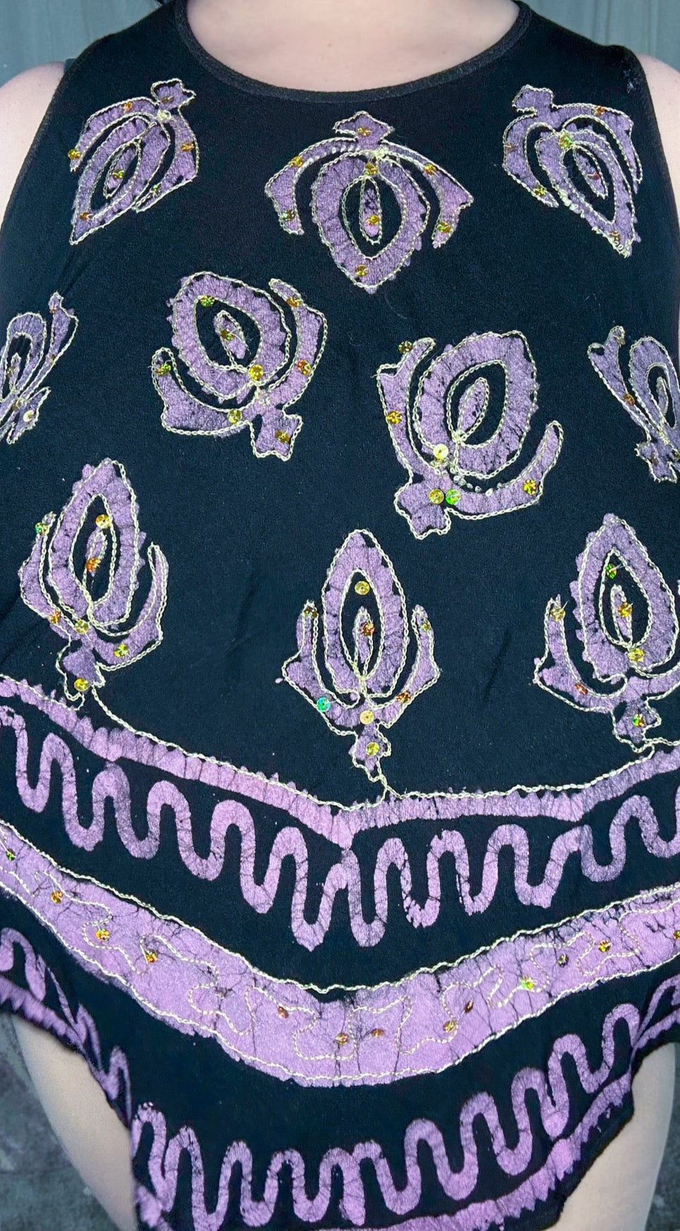 lavender for luck top