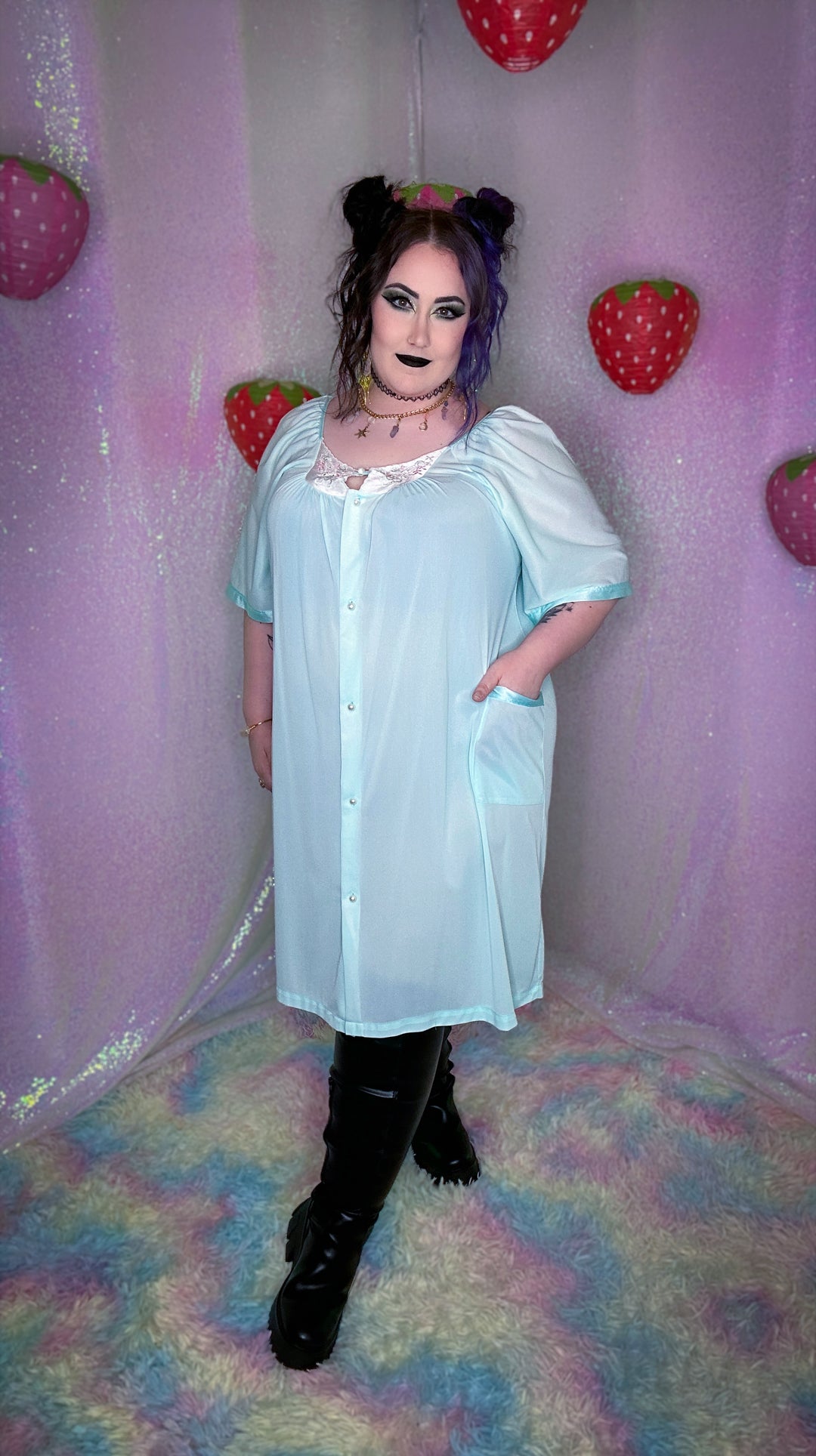 hi hydrangea dress