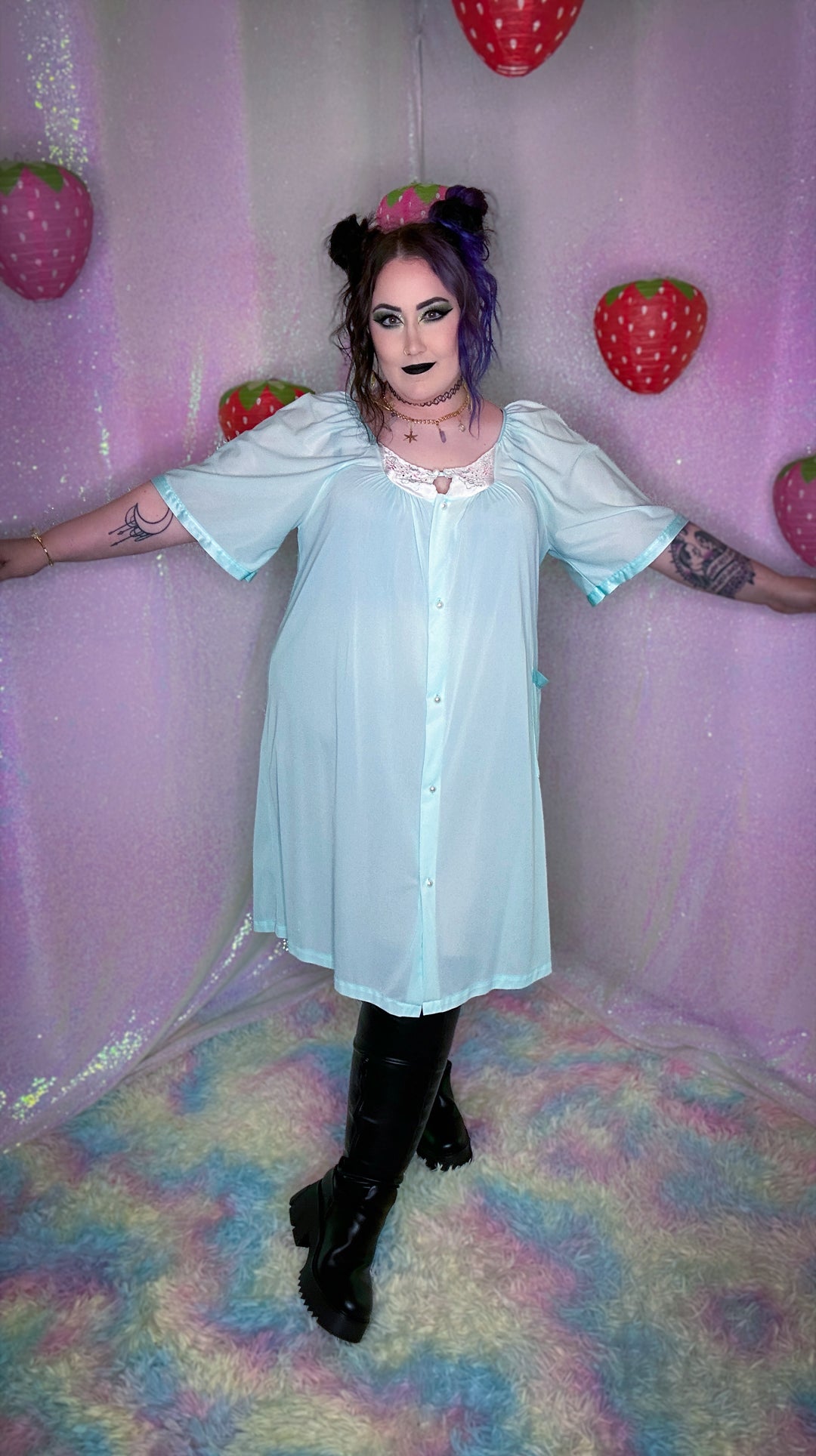 hi hydrangea dress