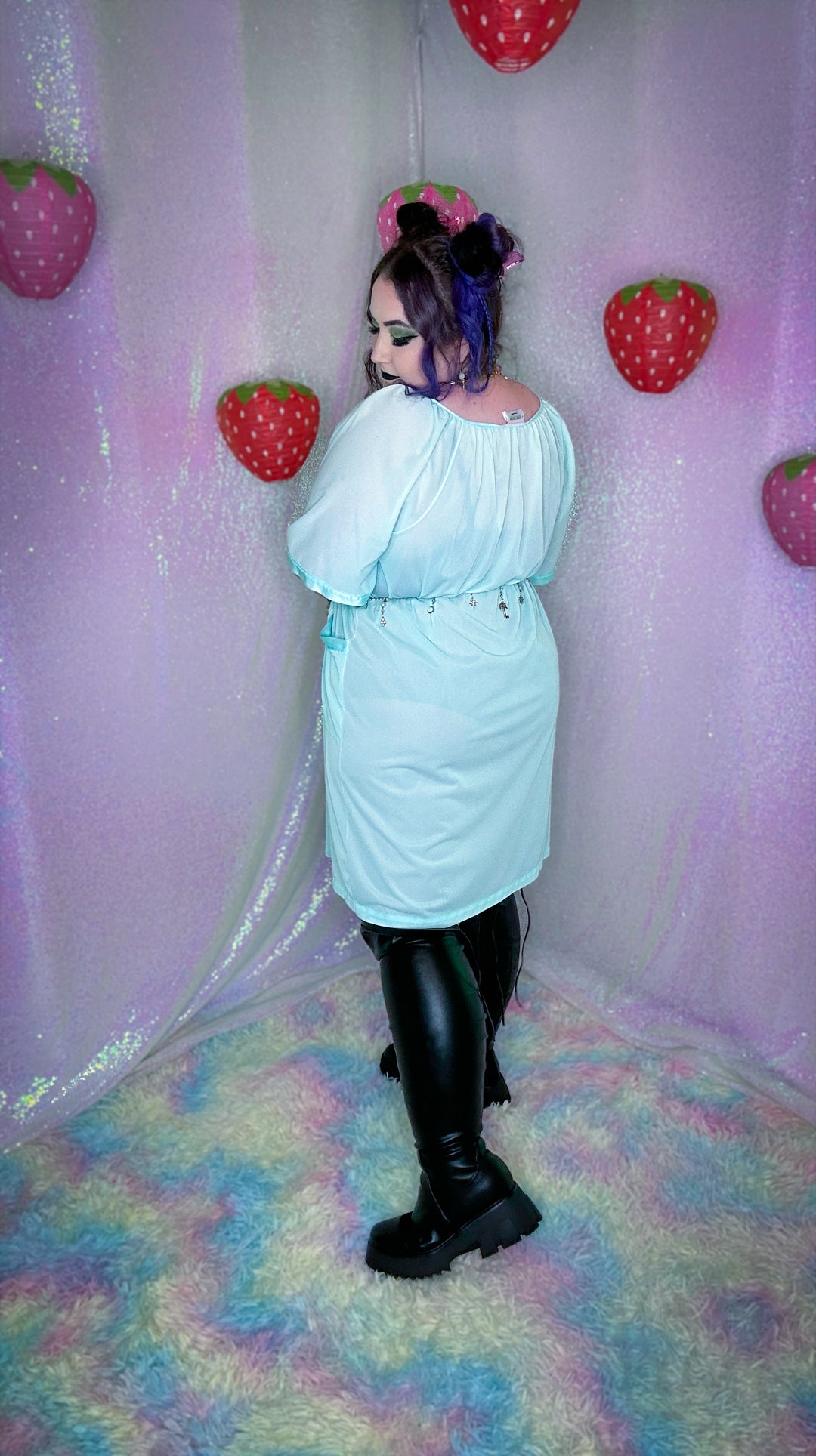 hi hydrangea dress